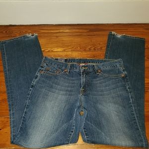 Women's lucky brand classic rider jeans si…